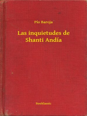 cover image of Las inquietudes de Shanti Andía